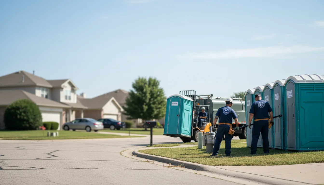 Porta Potty Rental in Rochelle, TX near me